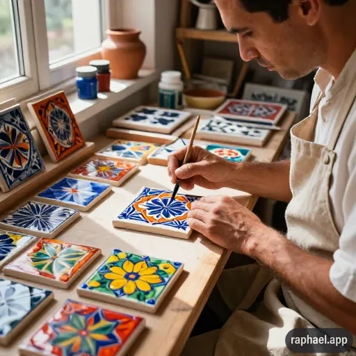 تولید و فروش کاشی هفت رنگ در تهران احمد آباد موستوفی