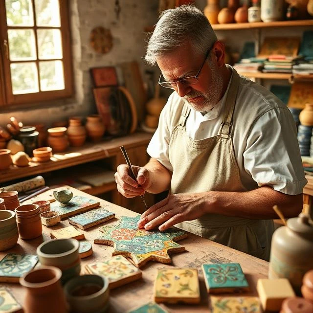 تولید و فروش کاشی هفت رنگ در تهران حسن آباد