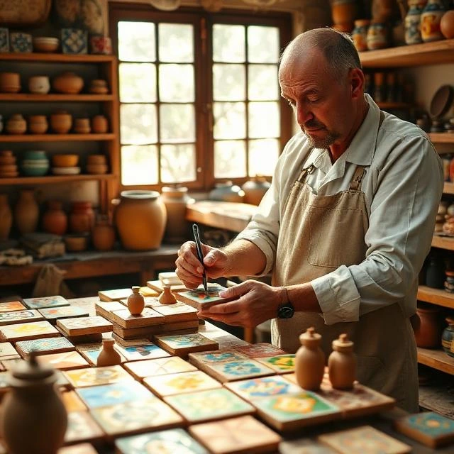 تولید و فروش کاشی هفت رنگ در تهران شهر قدس