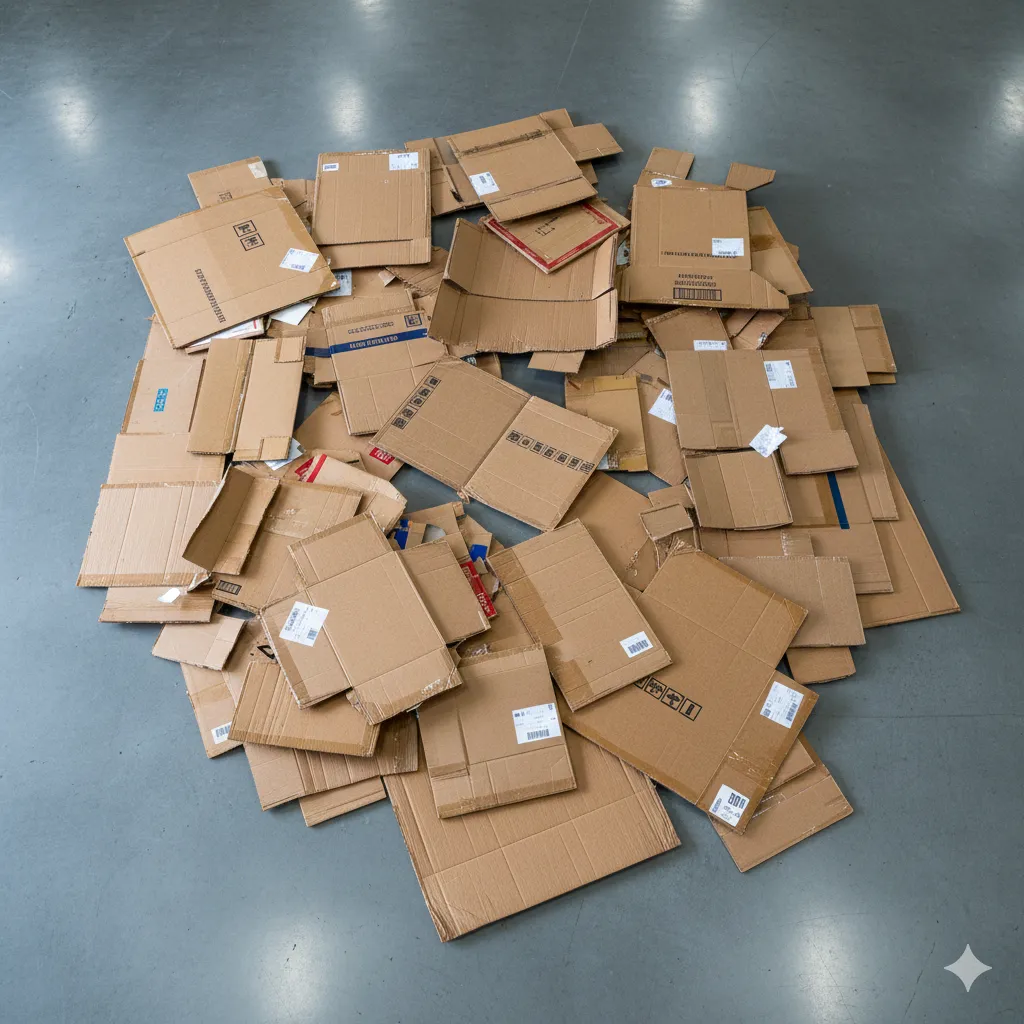 جمع آوری ضایعات کارتن با پرداخت نقدی