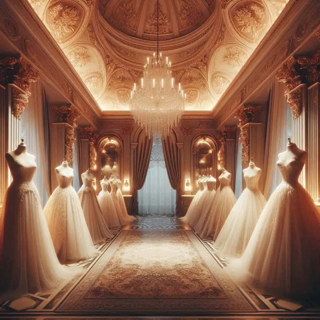 خدمات اجاره مزون لباس عروس اروپایی در تهران