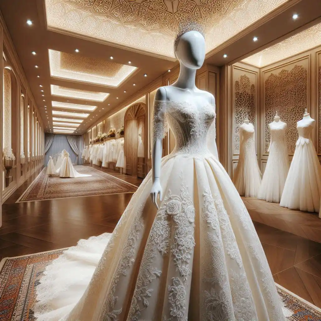 خدمات اجاره مزون لباس عروس اروپایی در شیراز