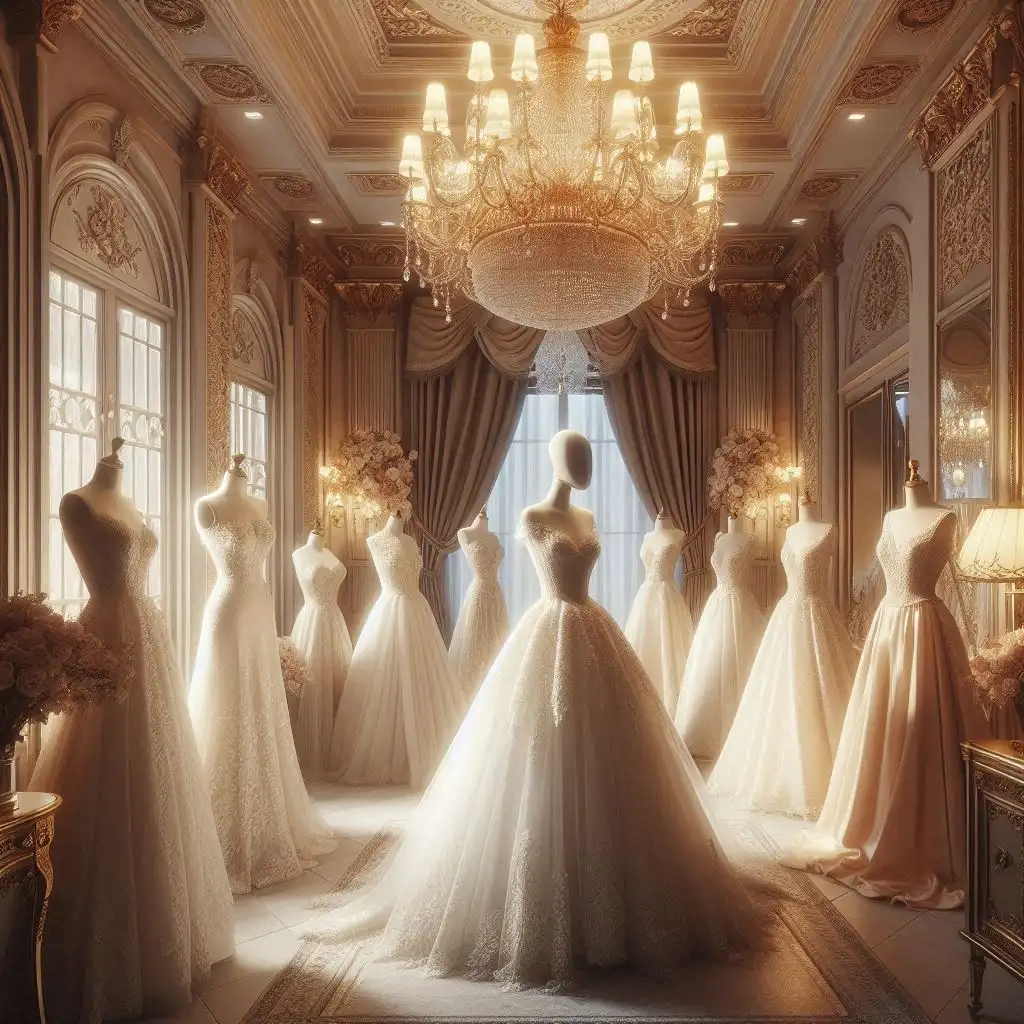 خدمات اجاره مزون لباس عروس اروپایی در کرج