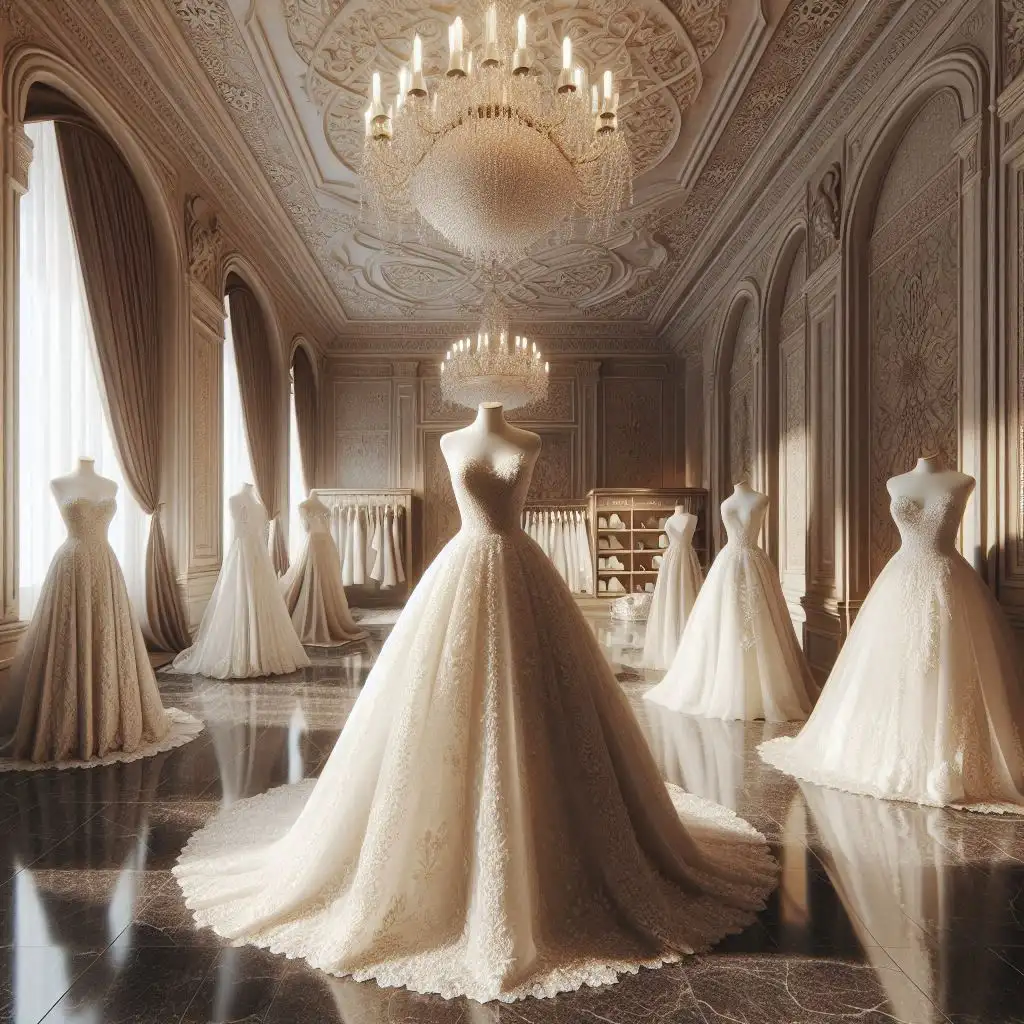 خدمات اجاره مزون لباس عروس اروپایی در کرمان