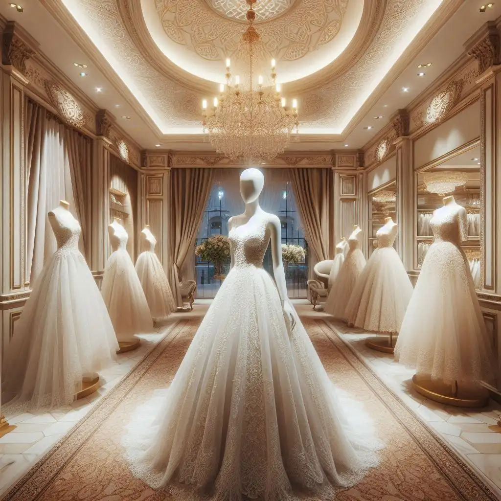 خدمات اجاره مزون لباس عروس اروپایی در کرمان