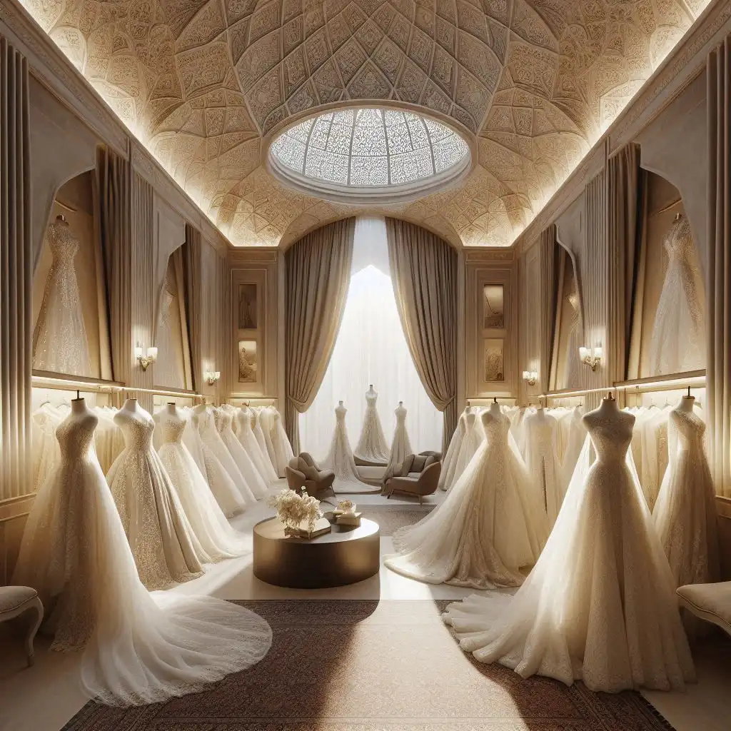 خدمات اجاره مزون لباس عروس در اصفهان