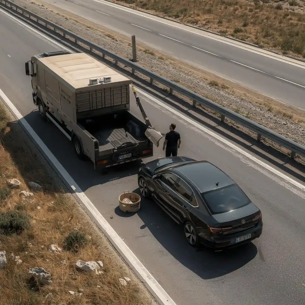 خدمات امداد خودرو جاده ای در اصفهان