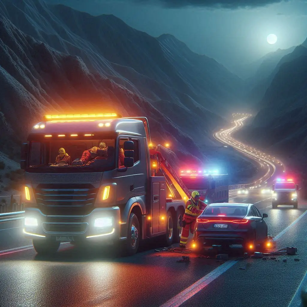 خدمات امداد خودرو جاده ای شبانه روزی در سنندج