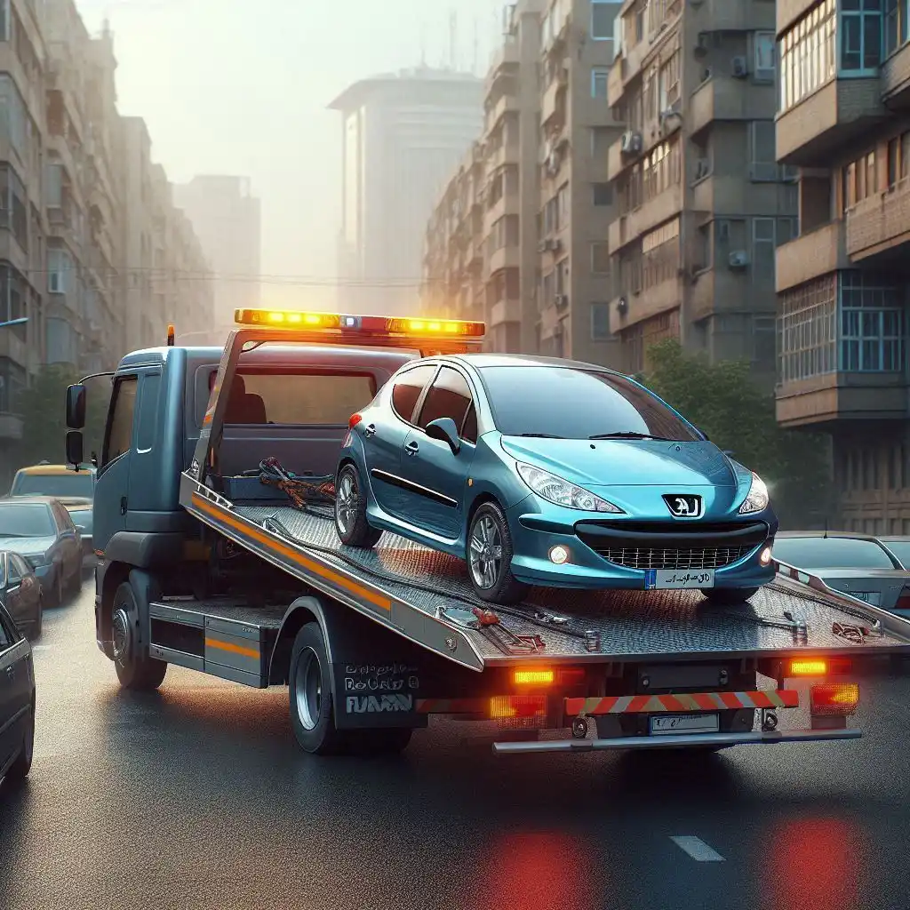 خدمات امداد خودرو پژو در تهران امیرآباد