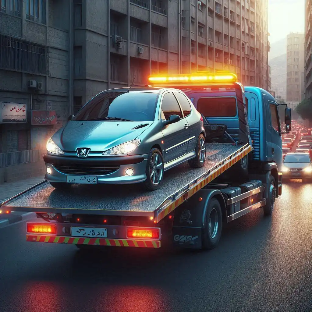 خدمات امداد خودرو پژو در تهران کارگر شمالی