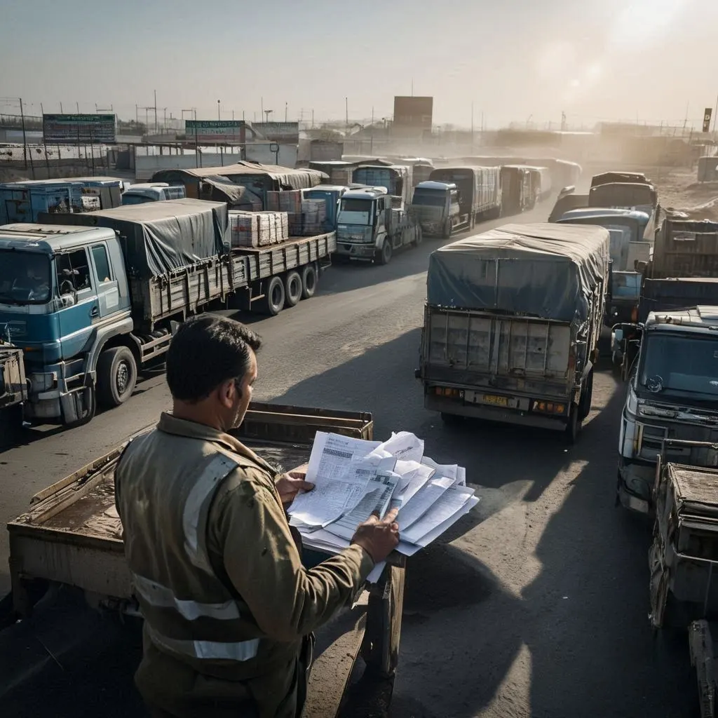 خدمات ترخیص کالای صادراتی در مرز گمرک دوغارون