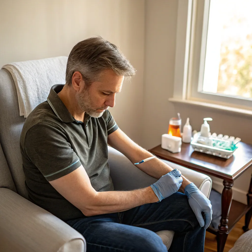 خدمات تزریق عضلانی در منزل در کرج جهانشهر