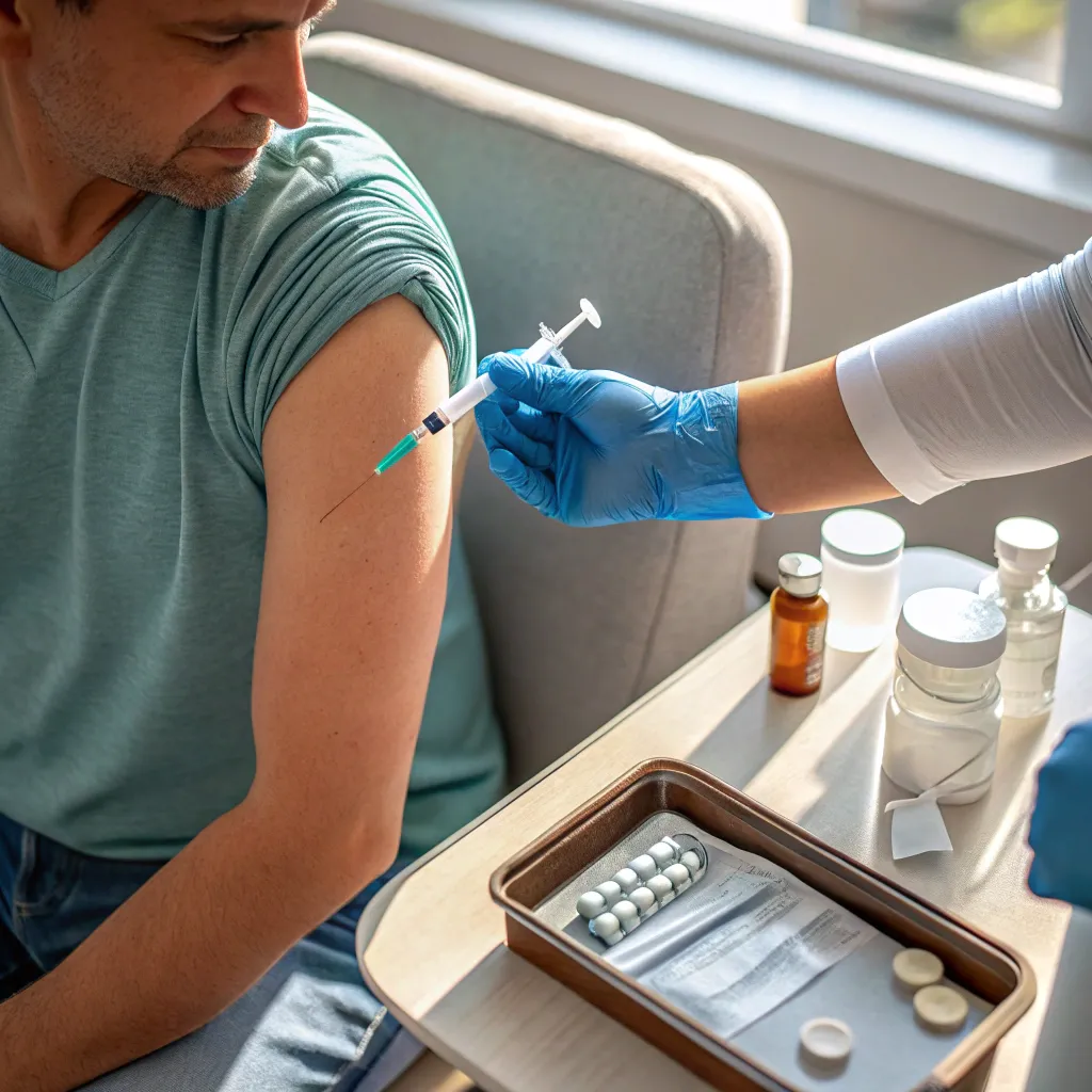 خدمات تزریق عضلانی در منزل در کرج عظیمیه