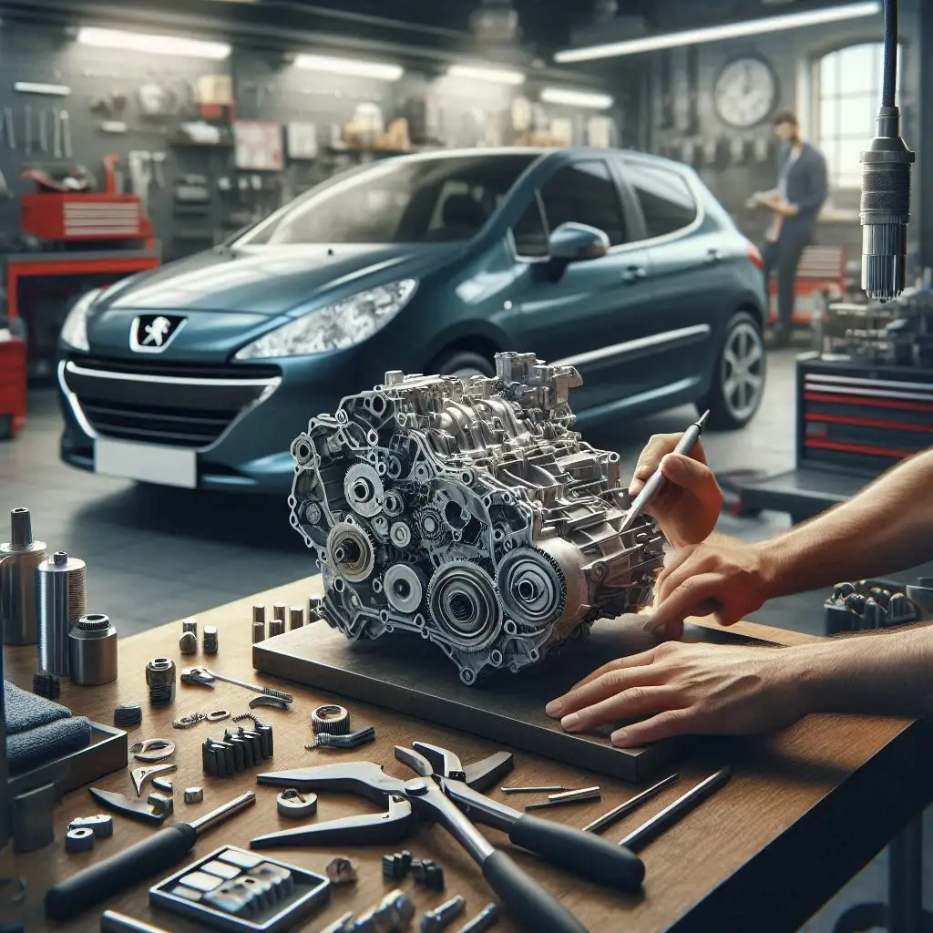 خدمات تعمیر گیربکس پژو 206 در تهران پونک