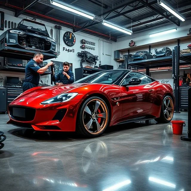 خدمات تیونینگ خودرو در تهران پاسداران