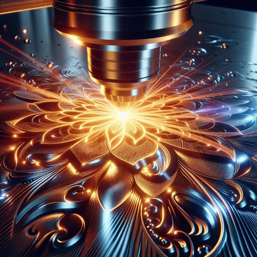 خدمات حکاکی لیزری فایبر روی استیل در اصفهان