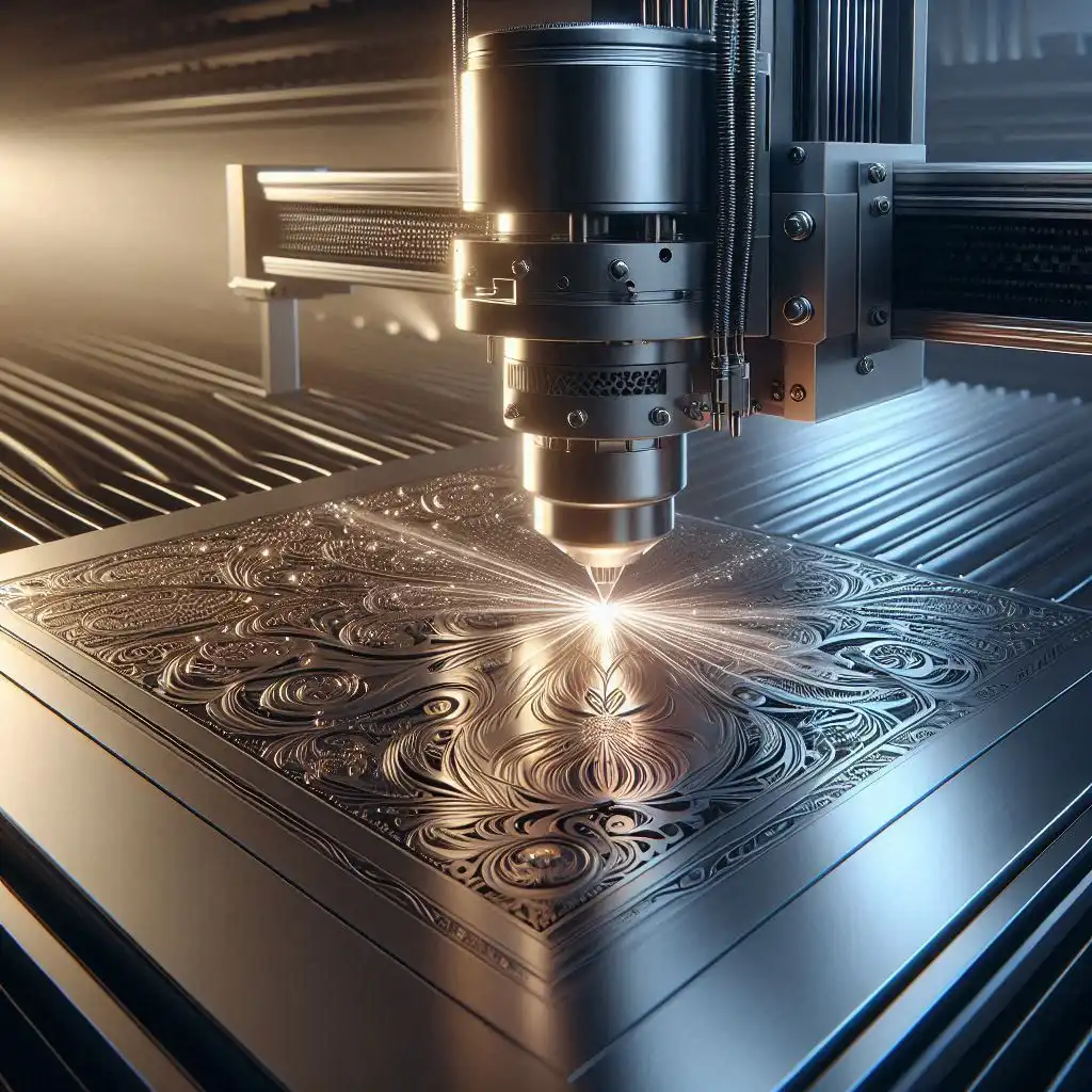 خدمات حکاکی لیزری فایبر روی استیل در تهران جمهوری