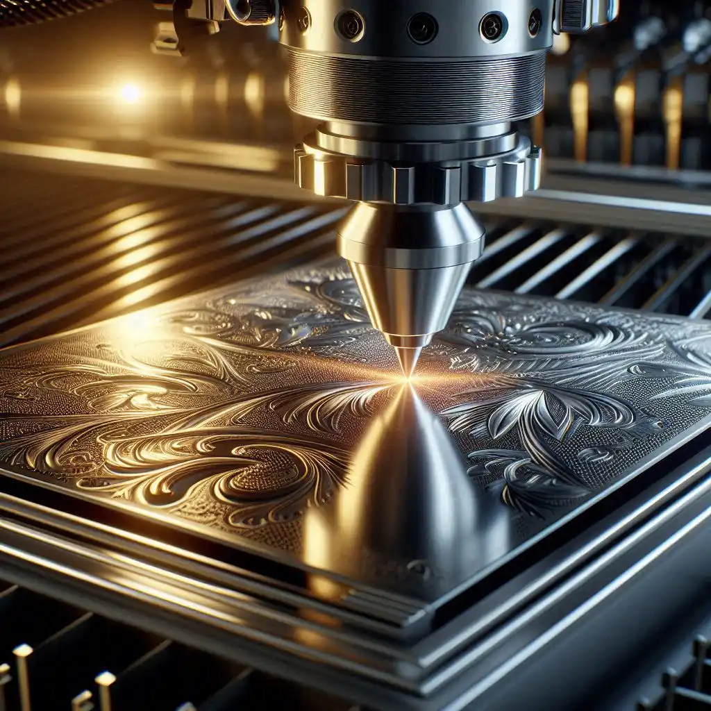 خدمات حکاکی لیزری فایبر روی تیتانیوم در تهران