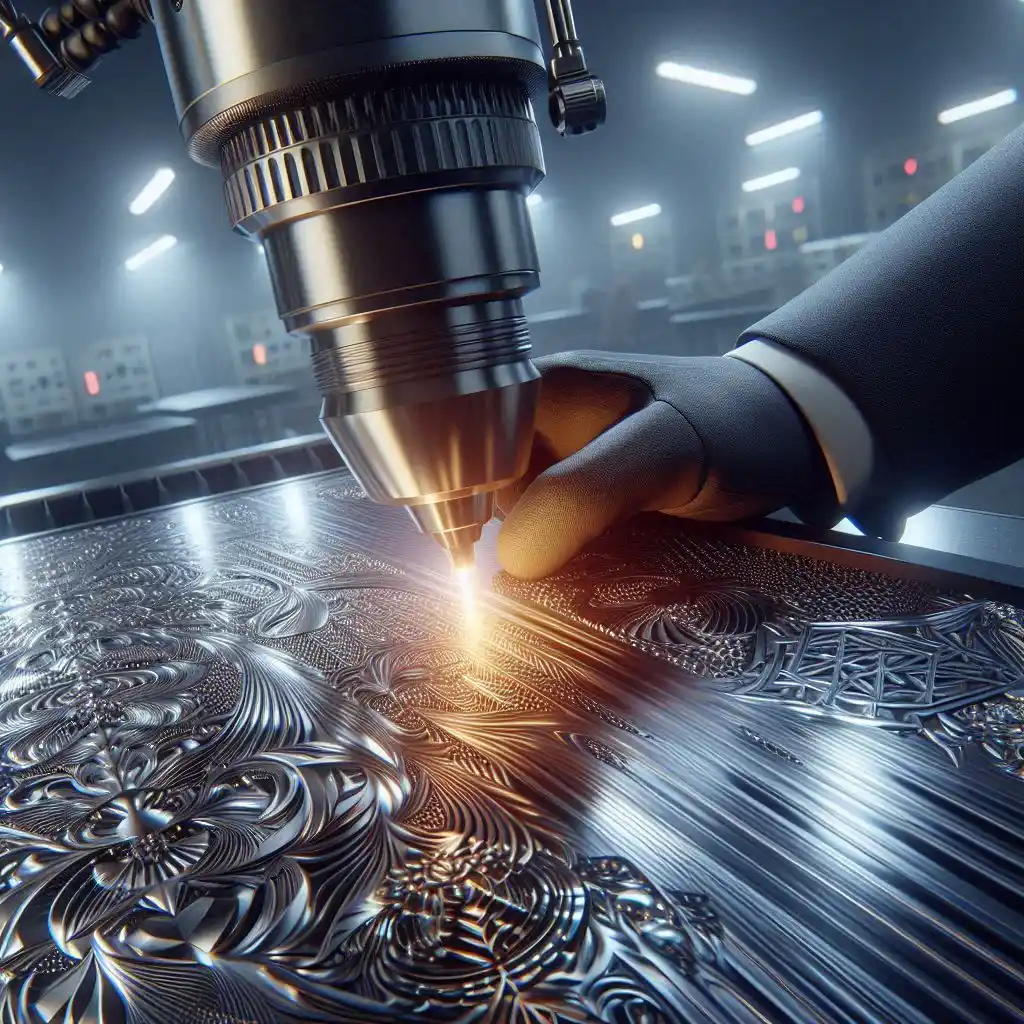 خدمات حکاکی لیزری فایبر روی تیتانیوم در تهران