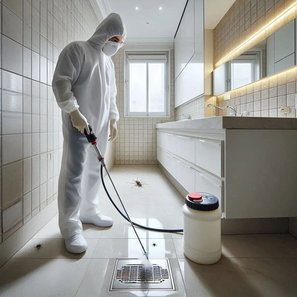 خدمات سمپاشی سوسک فاضلابی در تهران امیرآباد