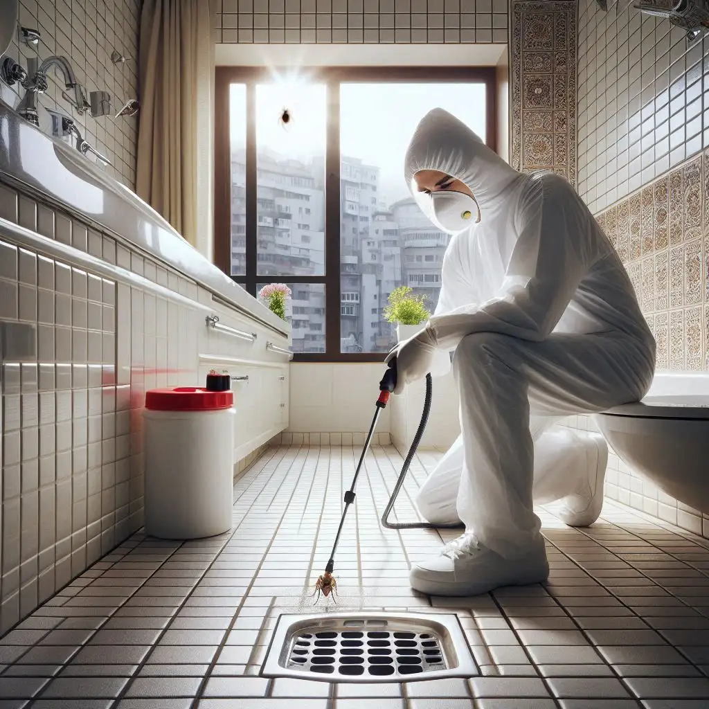 خدمات سمپاشی سوسک فاضلابی در تهران کارگر جنوبی