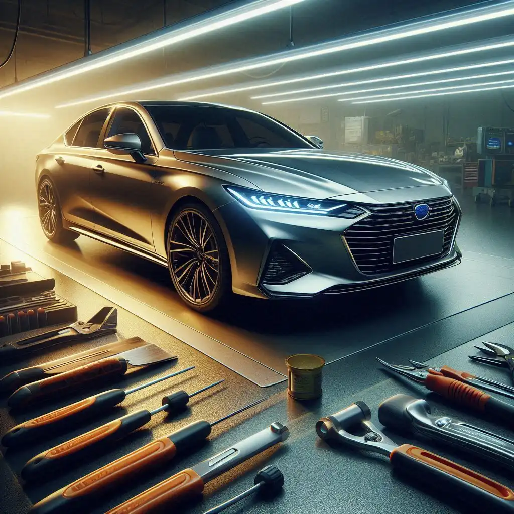 خدمات صافکاری بدون رنگ ماشین چینی در قزوین