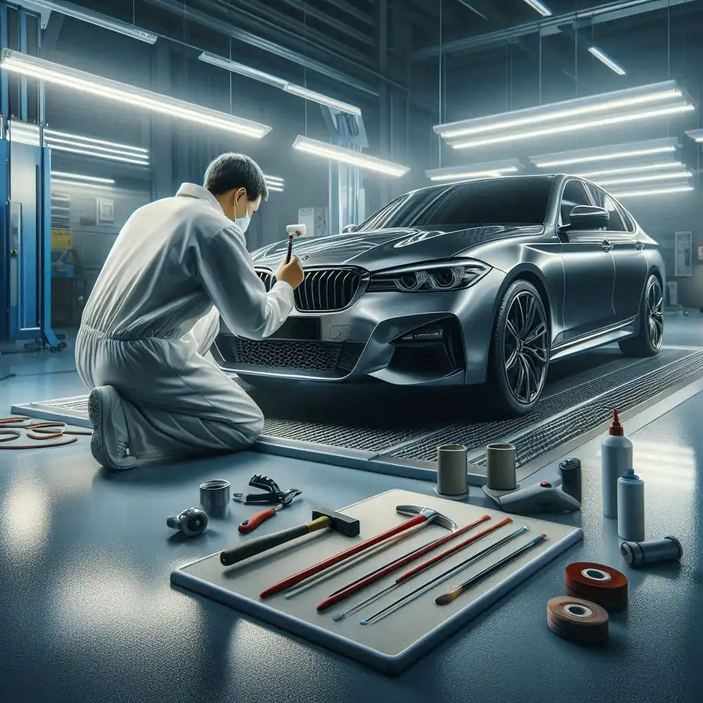 خدمات صافکاری بدون رنگ ماشین چینی در کرمان