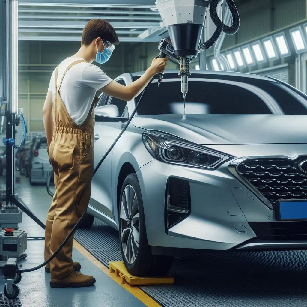 خدمات صافکاری بدون رنگ ماشین کره ای در رشت