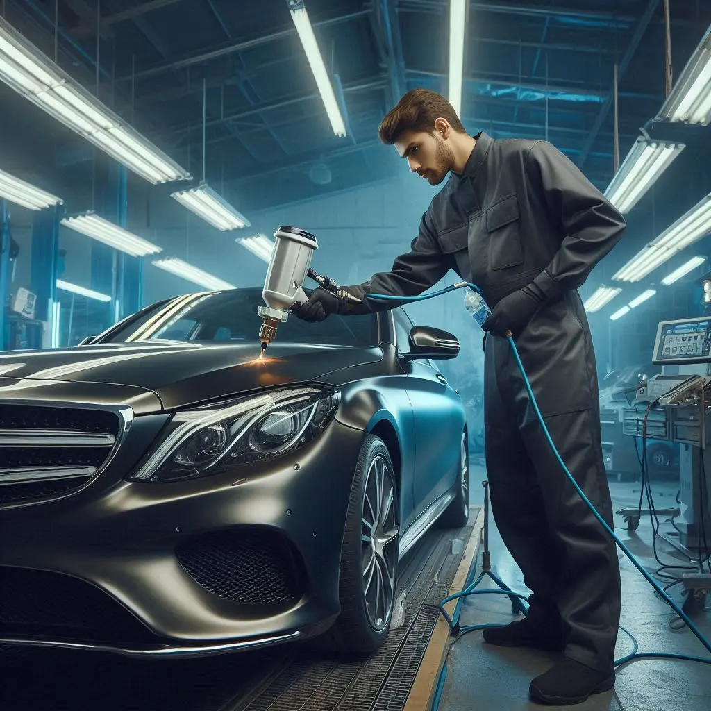 خدمات صافکاری بدون رنگ هاتباکس در تهران اقدسیه 1