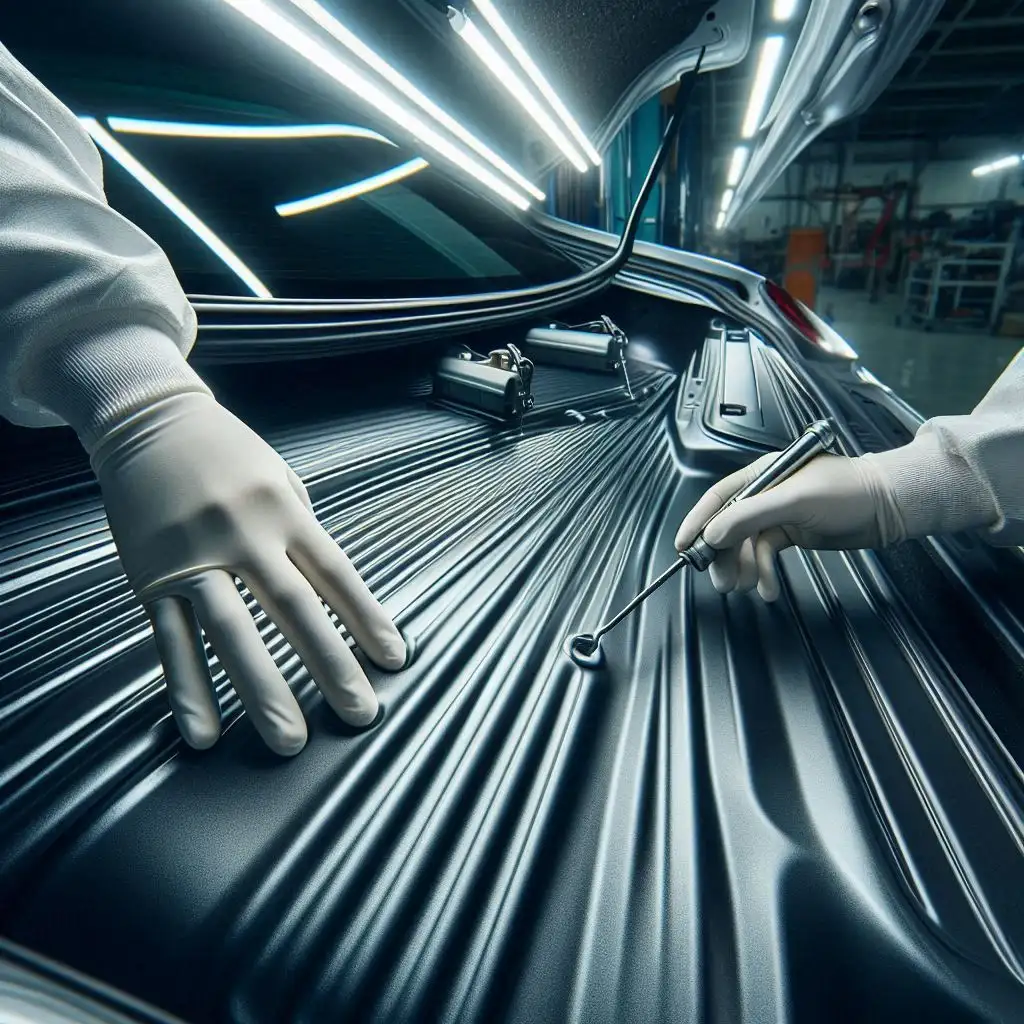 خدمات صافکاری حرفه ای صندوق عقب در تهران دارآباد