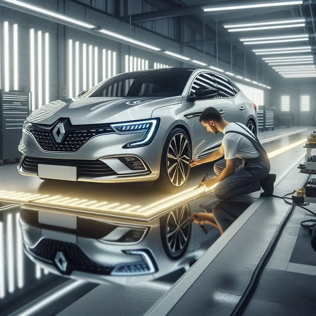 خدمات صافکاری خودرو رنو در تهران فاطمی