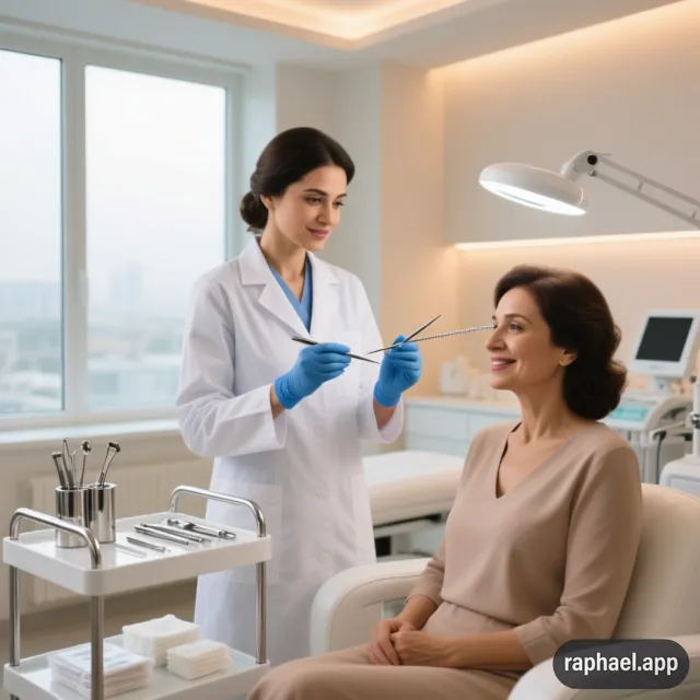 خدمات لیفت شقیقه با نخ در تهران امین حضور 1 خدمات لیفت شقیقه با نخ در تهران امین حضور