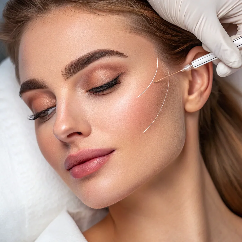 خدمات لیفت شقیقه با نخ در تهران هروی