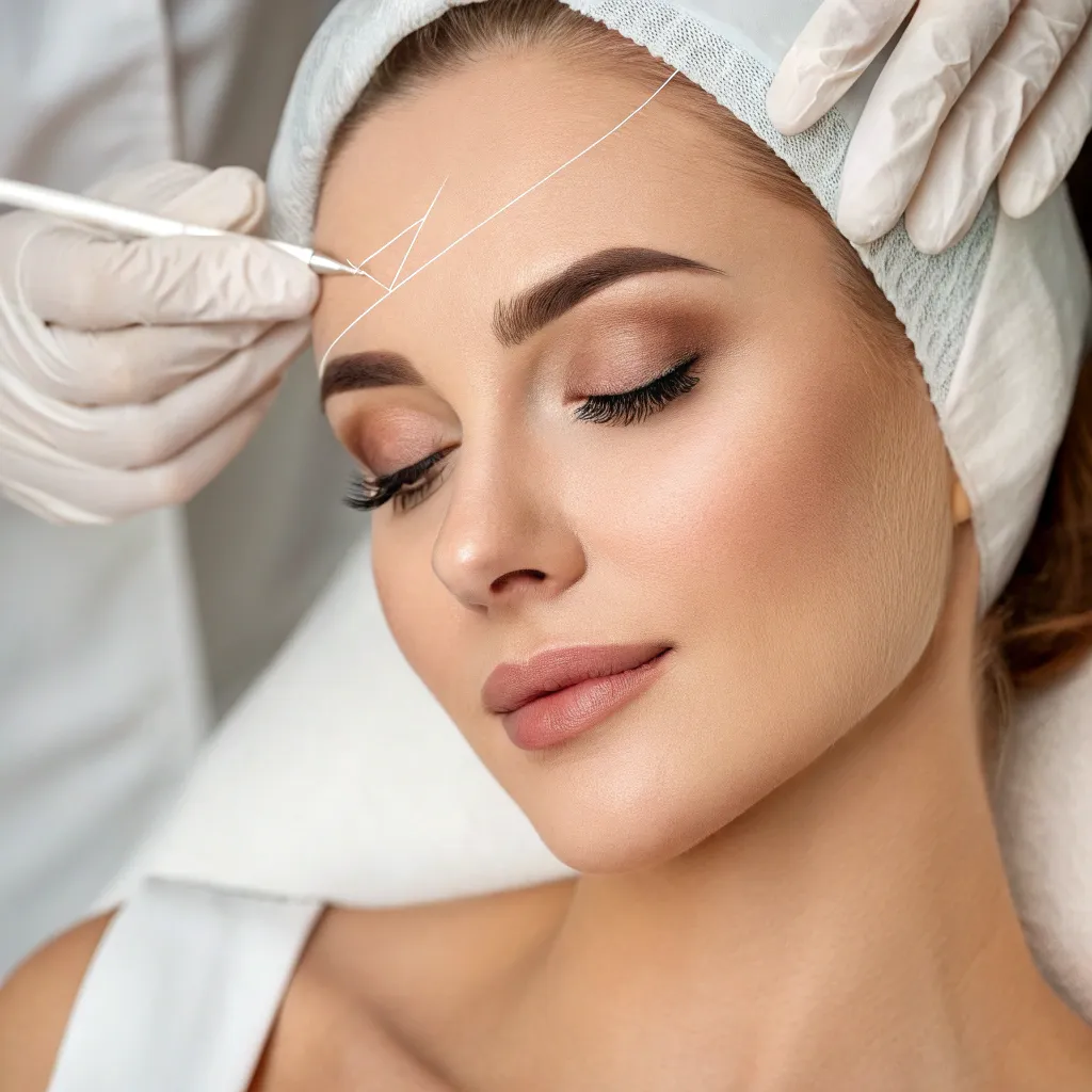 خدمات لیفت شقیقه با نخ در تهران گیشا