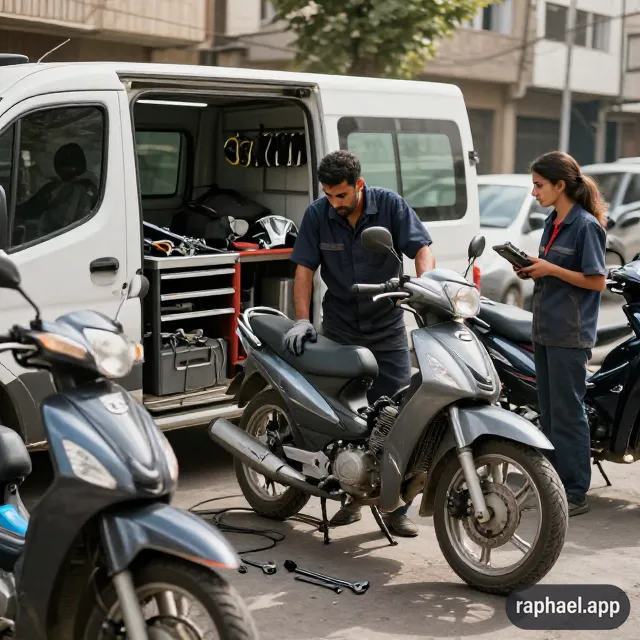 خدمات موتور سازی سیار در تهران امامزاده قاسم