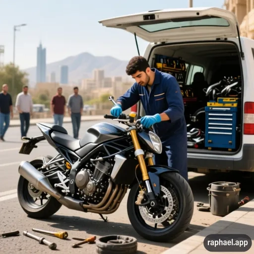 خدمات موتور سازی سیار در تهران اندرزگو