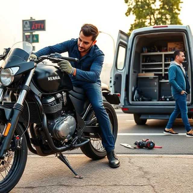 خدمات موتور سازی سیار در تهران اندرزگو