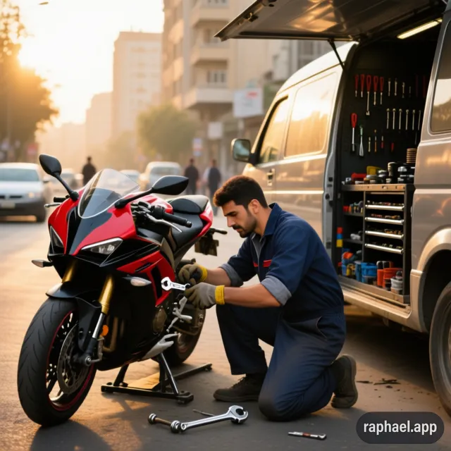 خدمات موتور سازی سیار در تهران شهرک محلاتی