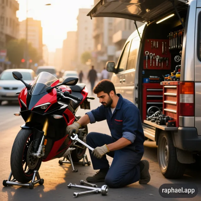 خدمات موتور سازی سیار در تهران شیان