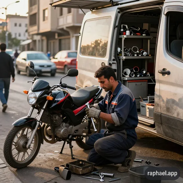 خدمات موتور سازی سیار در تهران مجیدیه