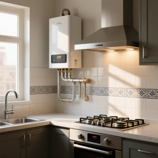 خدمات نصب پکیج در آشپزخانه در تهران جنت آباد 2