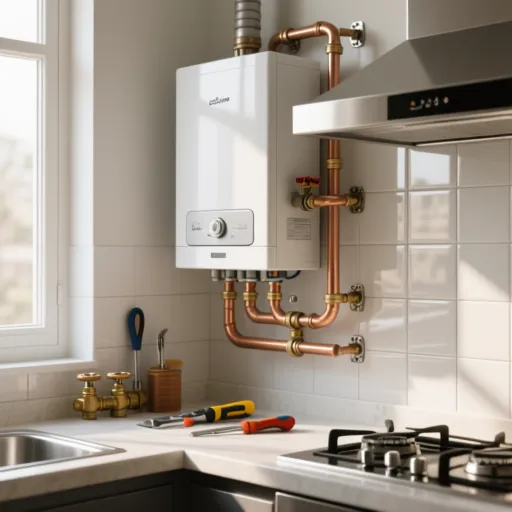 خدمات نصب پکیج در آشپزخانه در تهران دروس 2