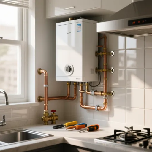 خدمات نصب پکیج در آشپزخانه در تهران مجیدیه