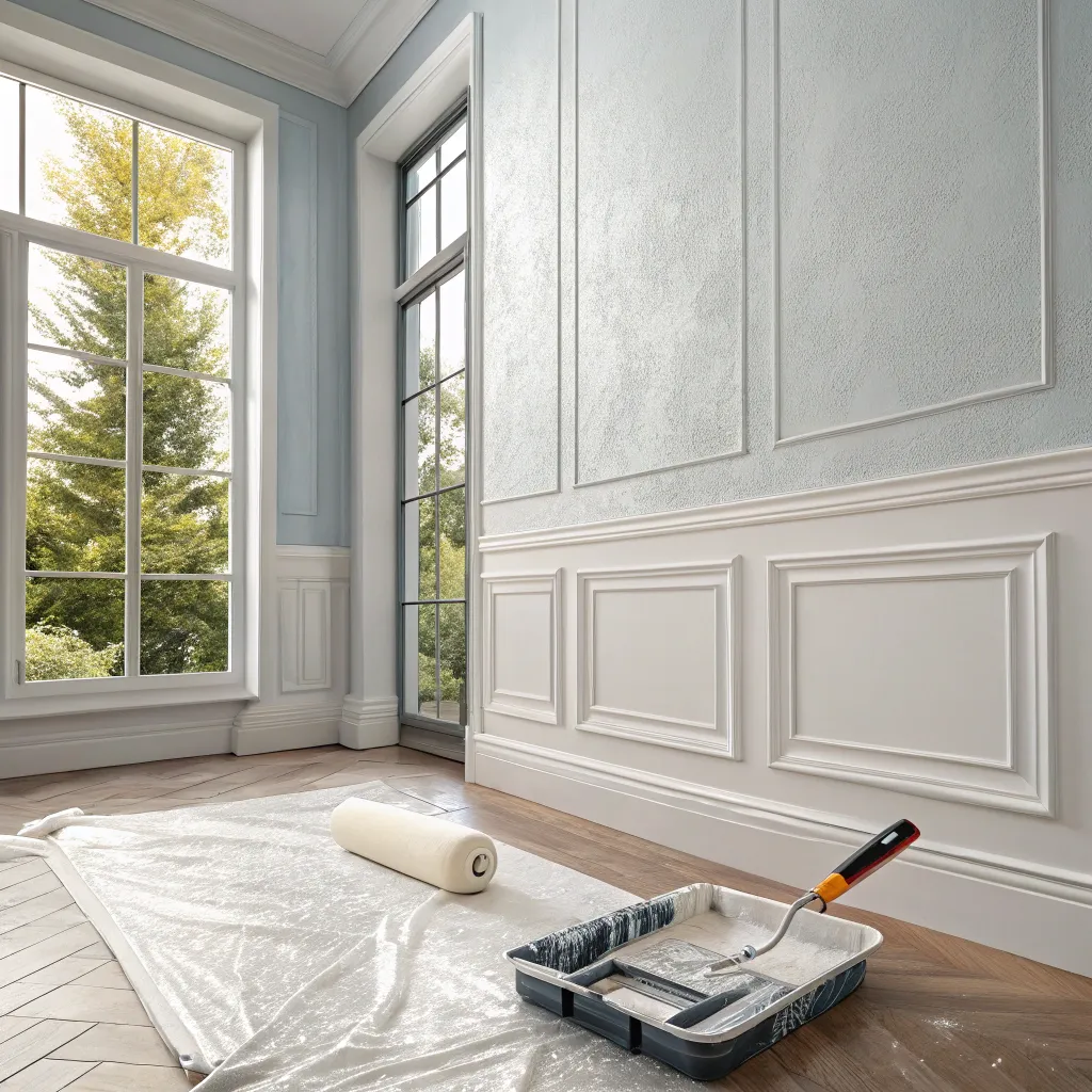 خدمات نقاشی ساختمان با رنگ اکریلیک در تهران دروس