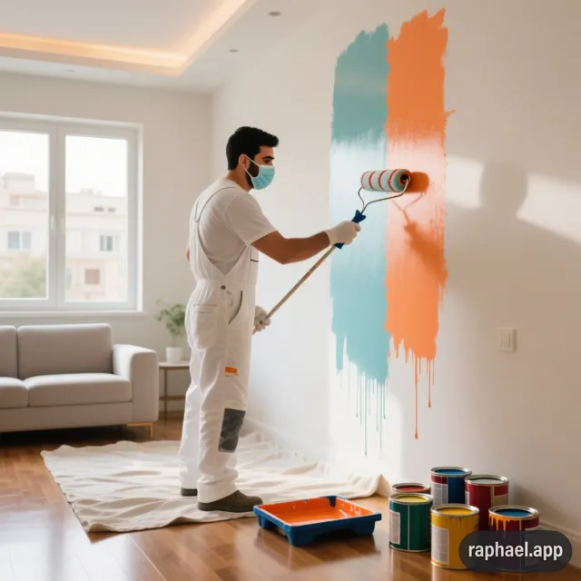 خدمات نقاشی ساختمان در تهران فشم