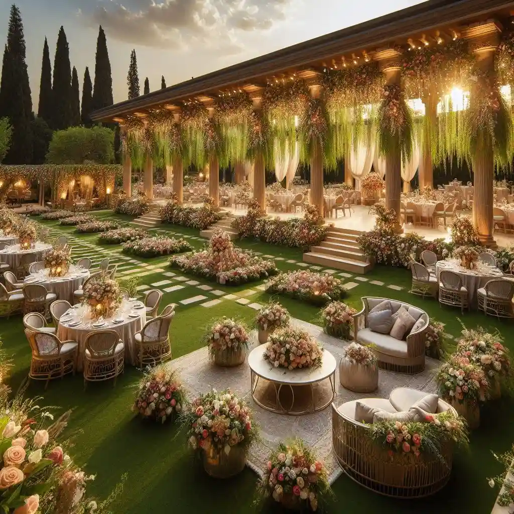 خدمات و اجاره باغ تالار عروسی مختلط در تهران زعفرانیه