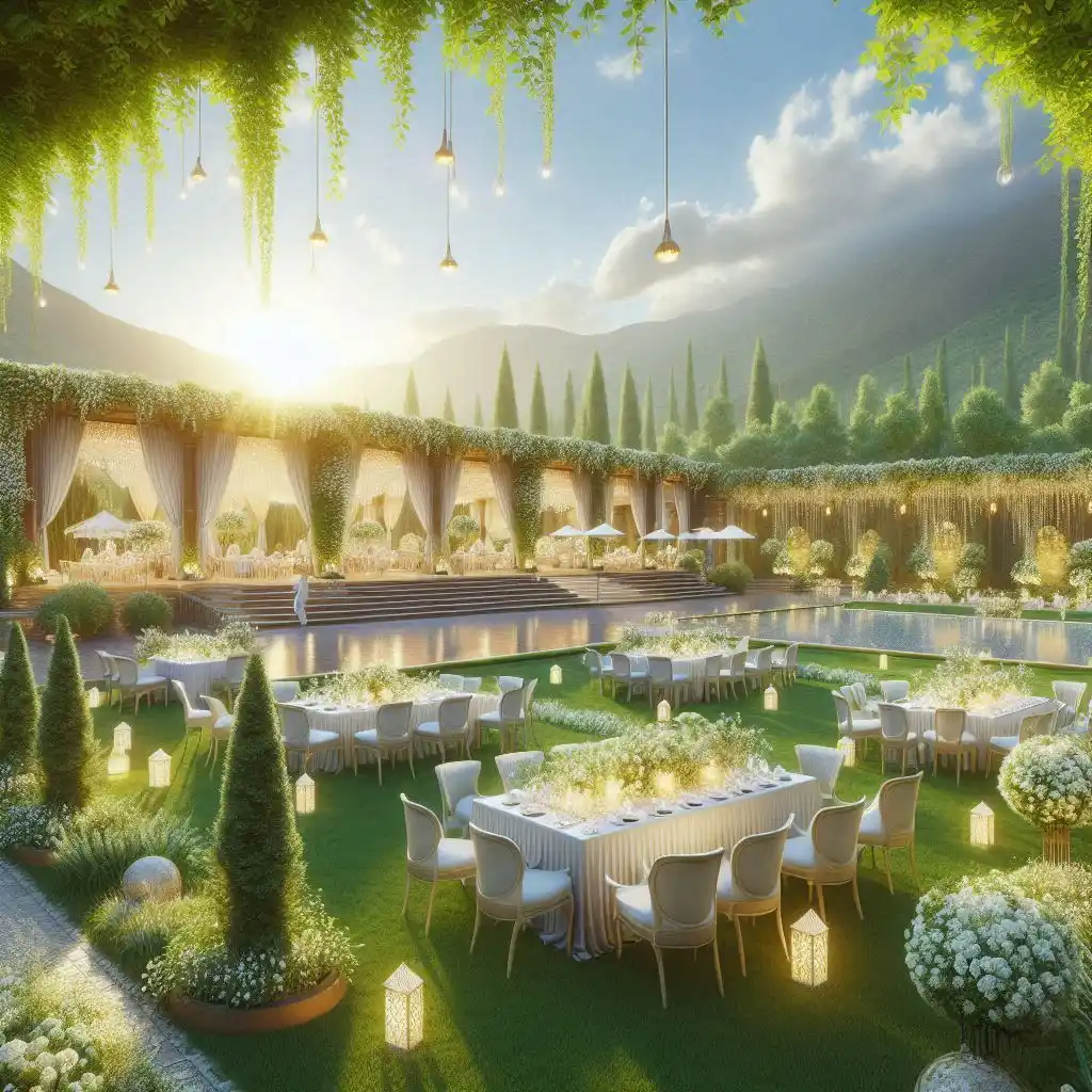 خدمات و اجاره باغ تالار عروسی مختلط در غرب تهران