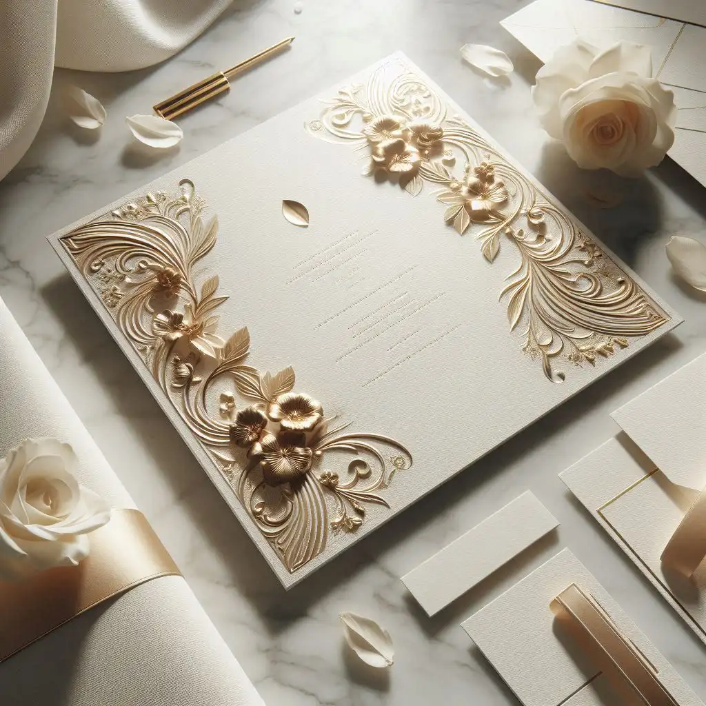 خدمات چاپ دعوتنامه عروسی لاکچری در تهران زعفرانیه