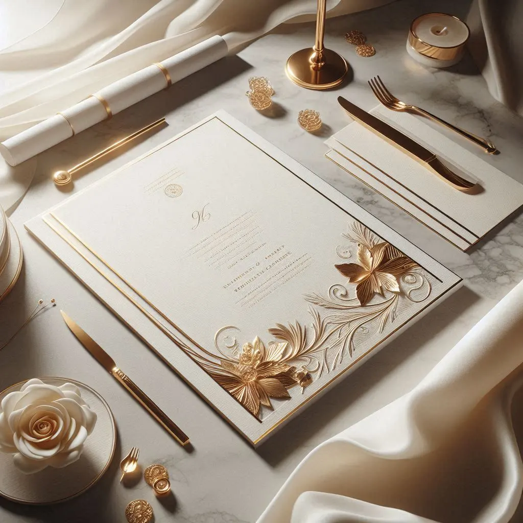 خدمات چاپ دعوتنامه عروسی لاکچری در تهران ولنجک