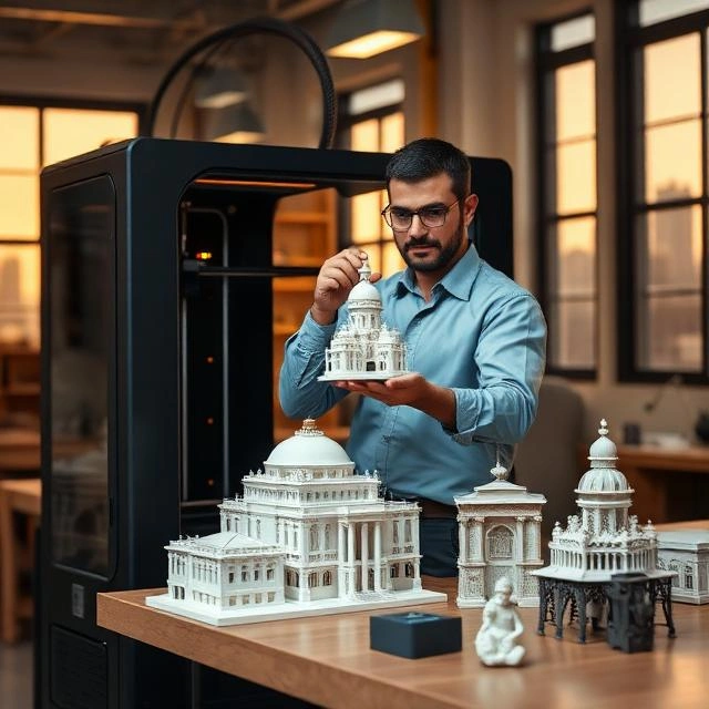 خدمات چاپ سه بعدی در تهران قلهک